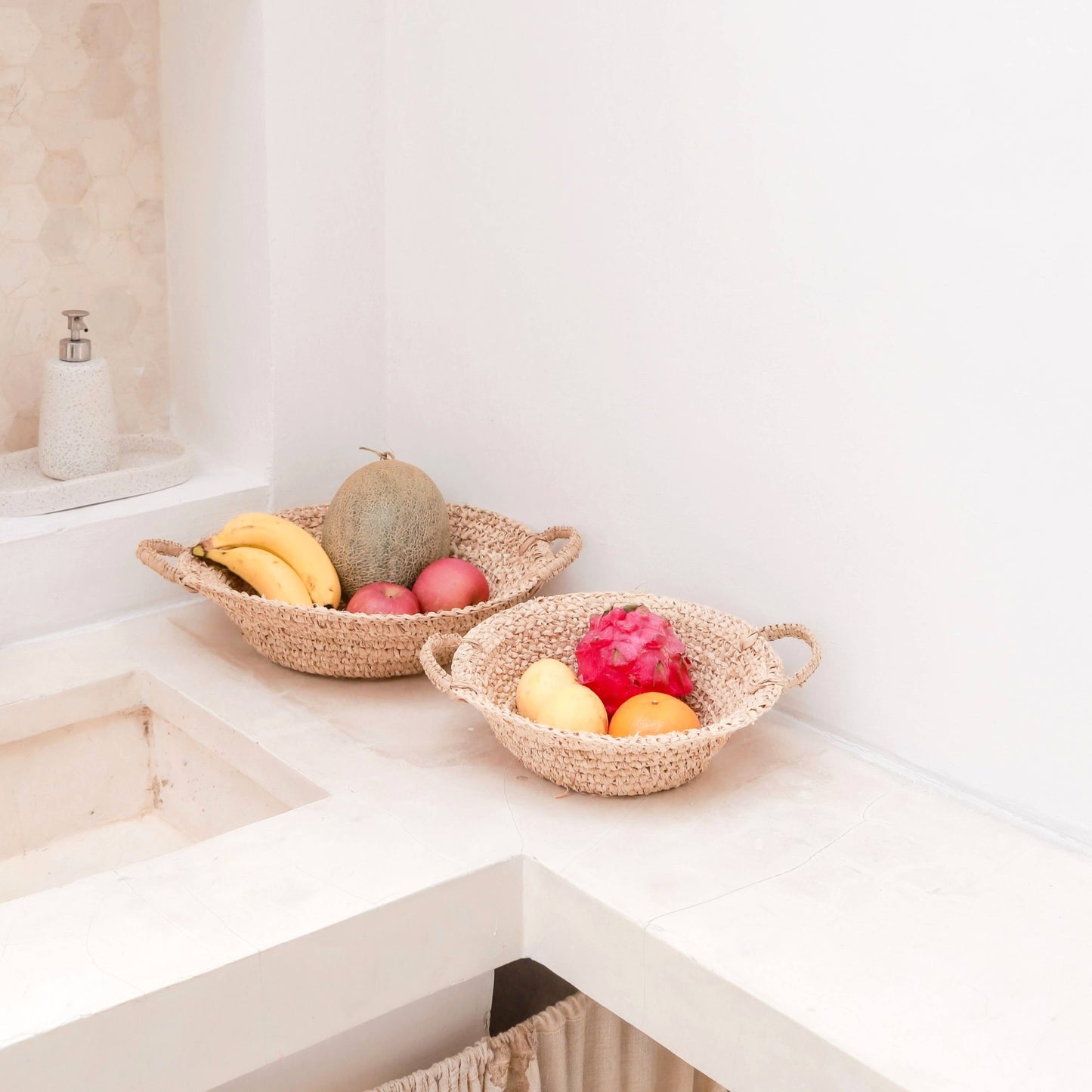 Gewebte Raffia-Schale 'RAGA' S