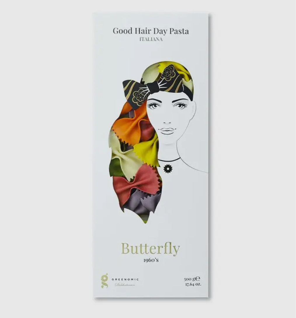 Good Hair Day Pasta Butterfly 1960‘s