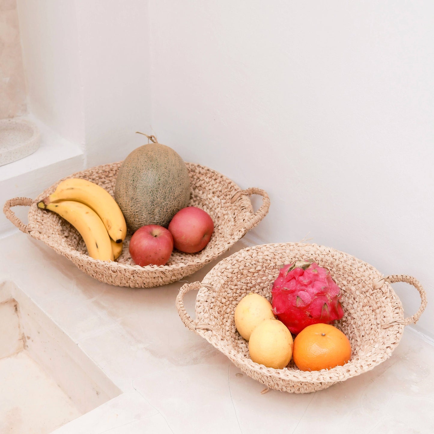 Gewebte Raffia-Schale 'RAGA' S