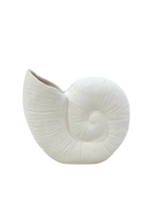 Keramische Muschel-Vase