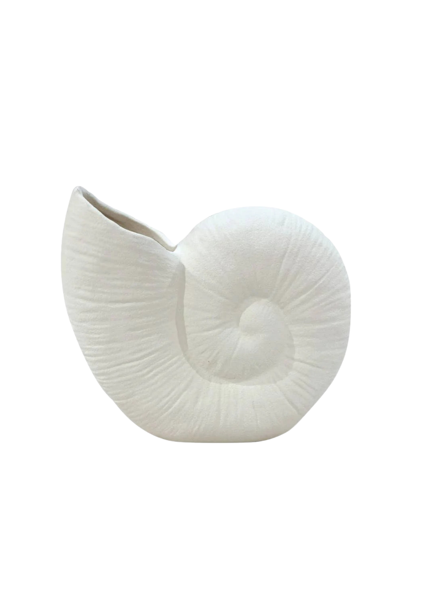 Keramische Muschel-Vase