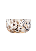 Gesprenkelte Glas-Schale