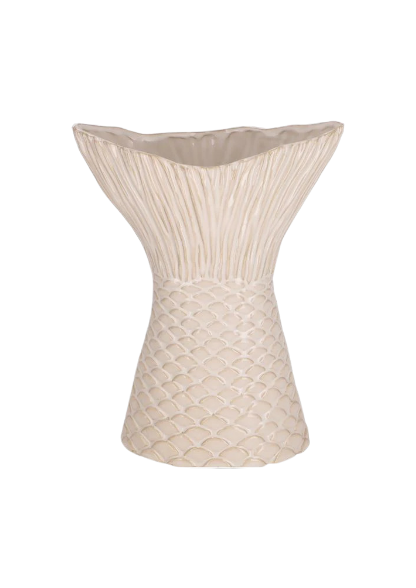 Keramik Vase Fisch 'Ägäis'