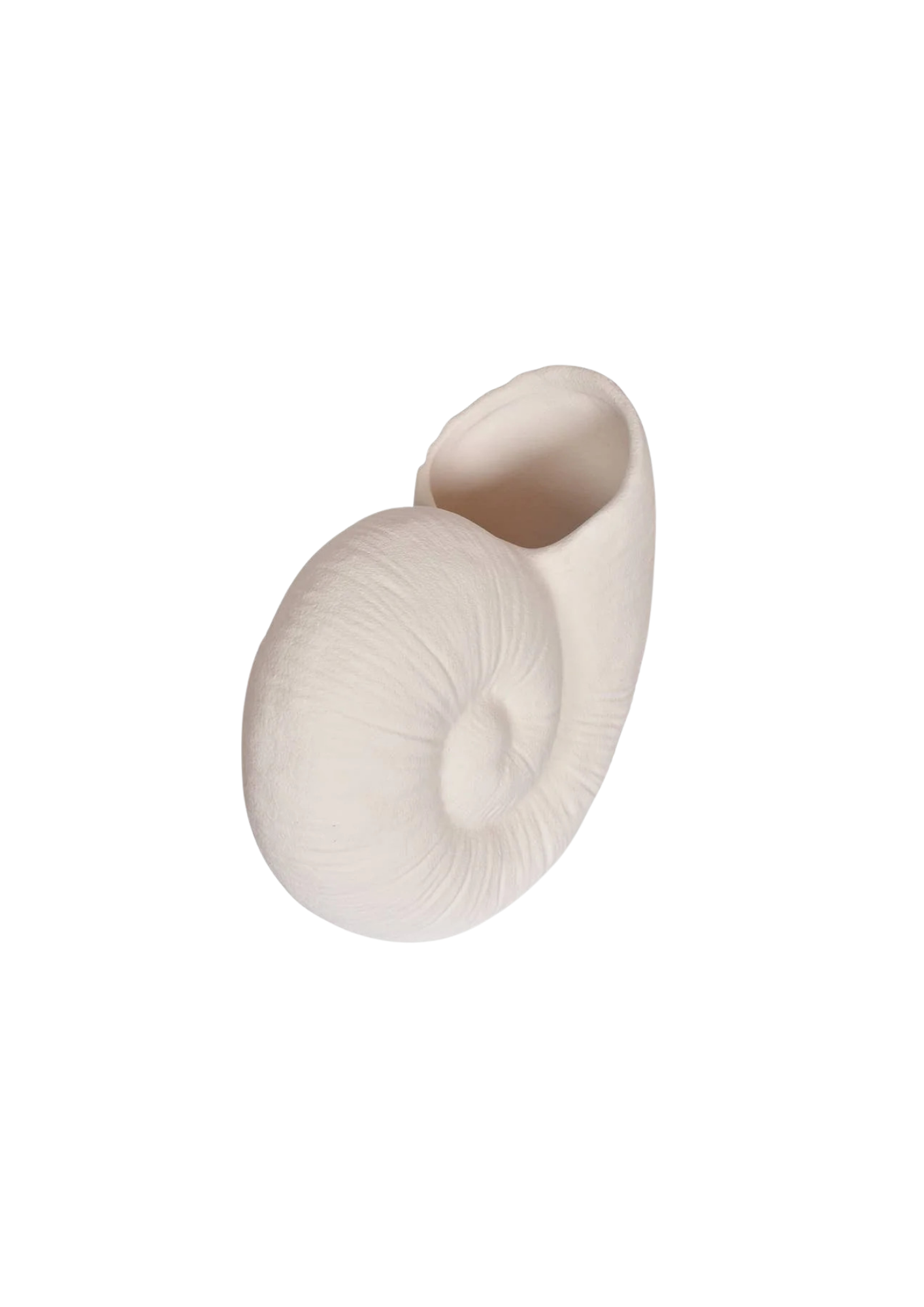 Keramische Muschel-Vase