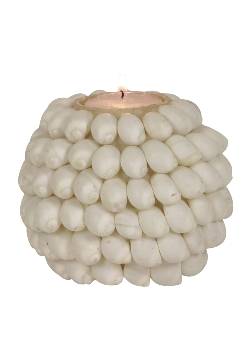 Muschel-Teelichthalter 'Ayu' M