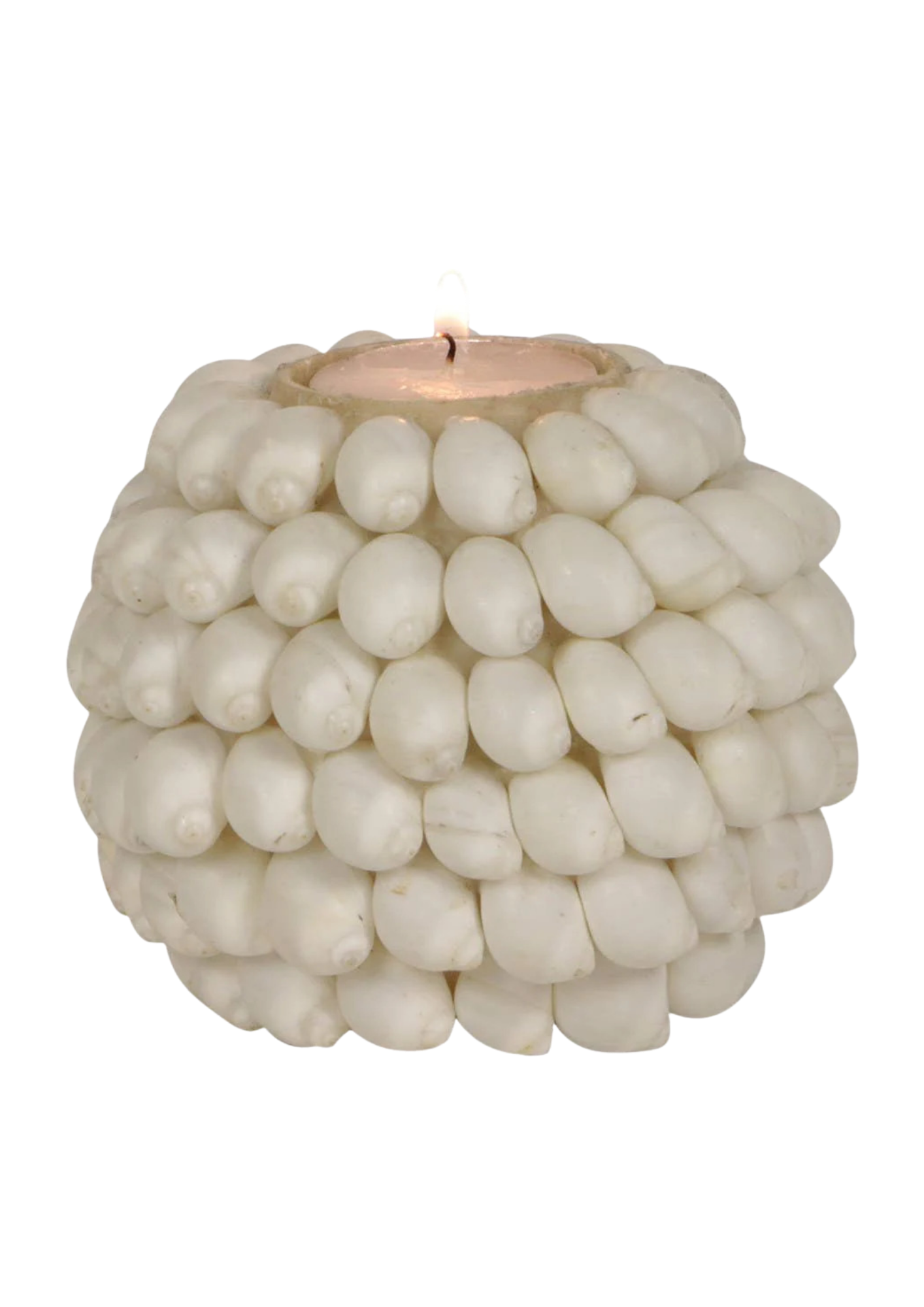 Muschel-Teelichthalter 'Ayu' M