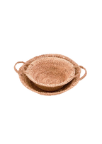 Gewebte Raffia Schale 'RAGA'