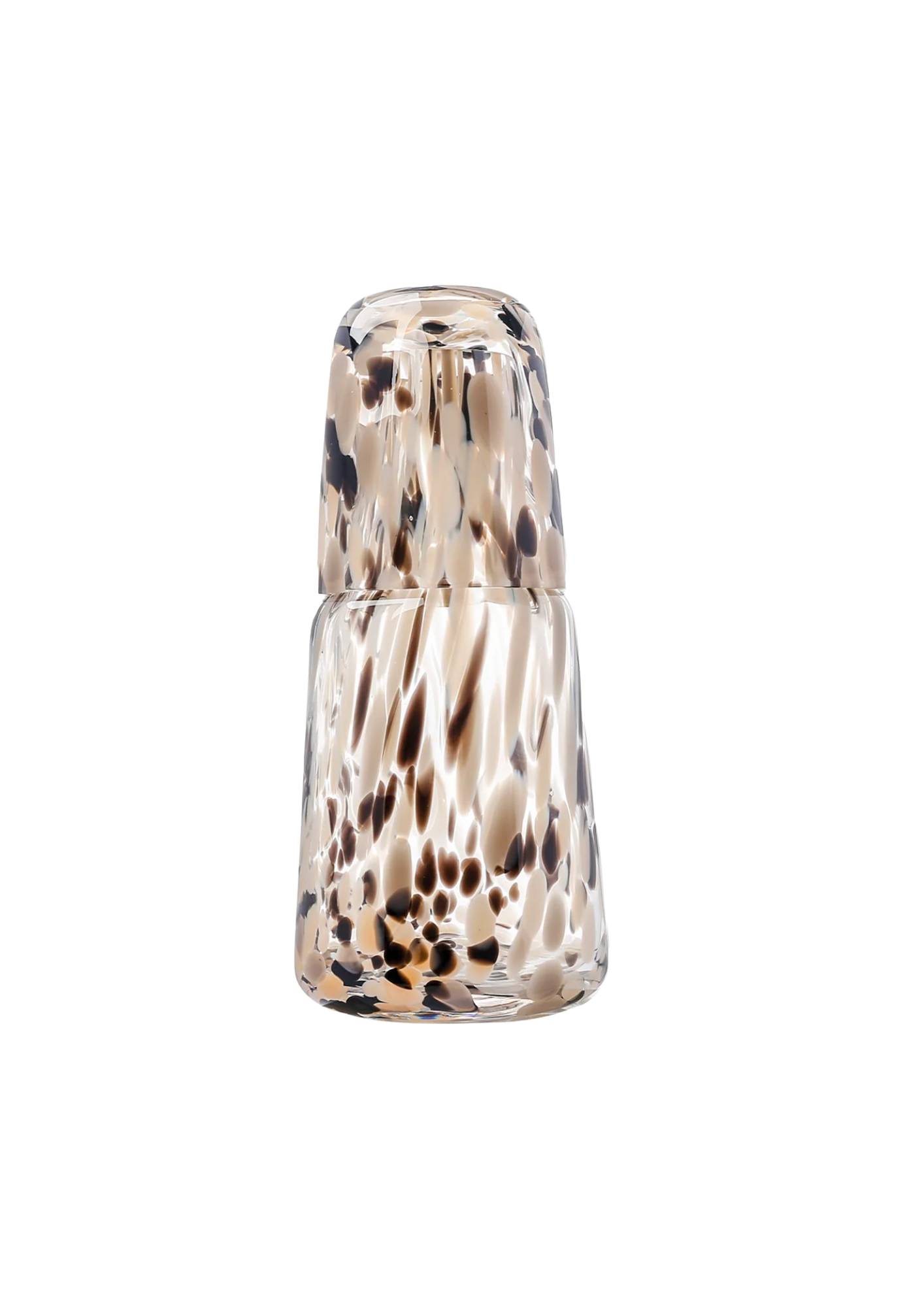 Nachtkaraffe aus Glas - Dunkel