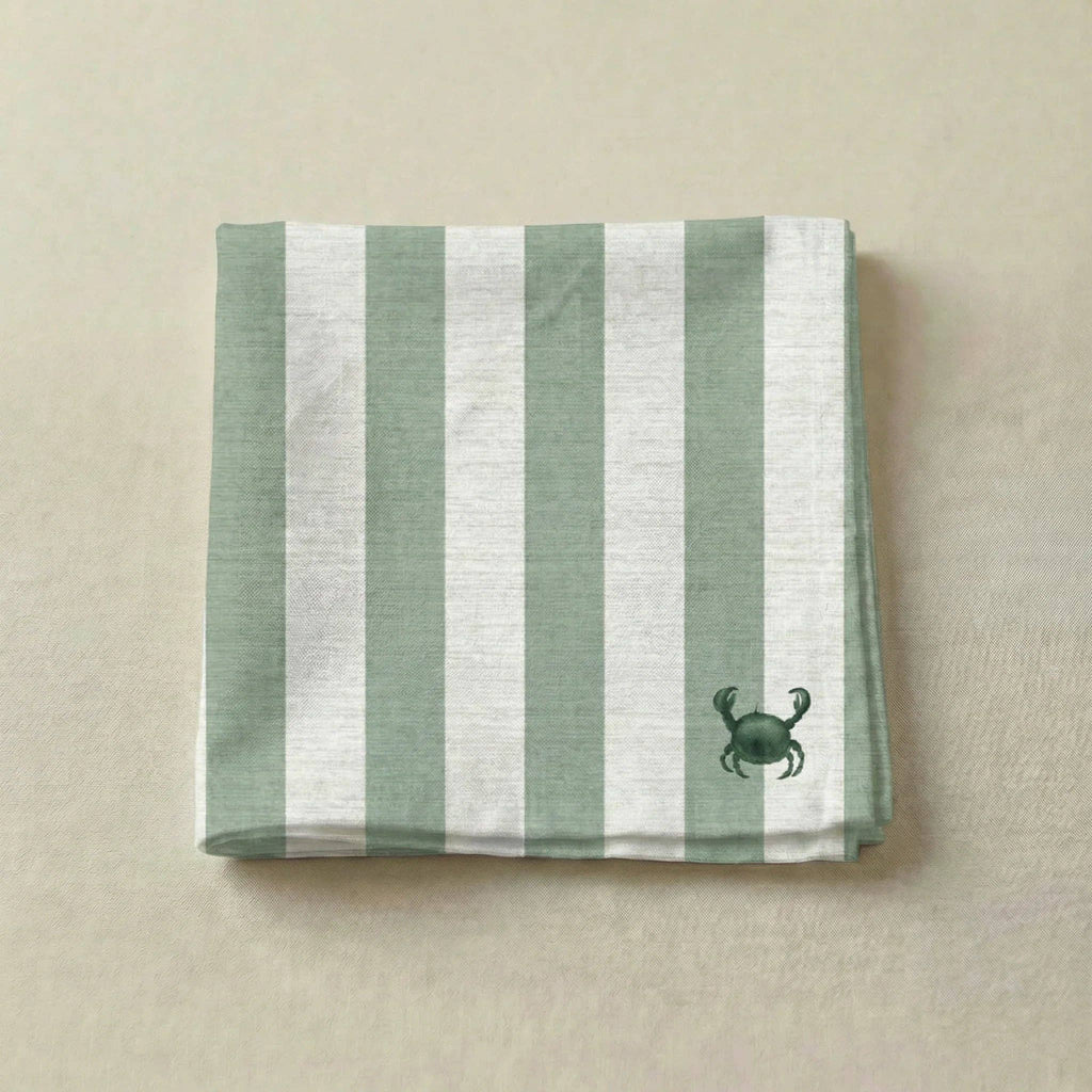 Packung mit 4 Seleni-Servietten, grün