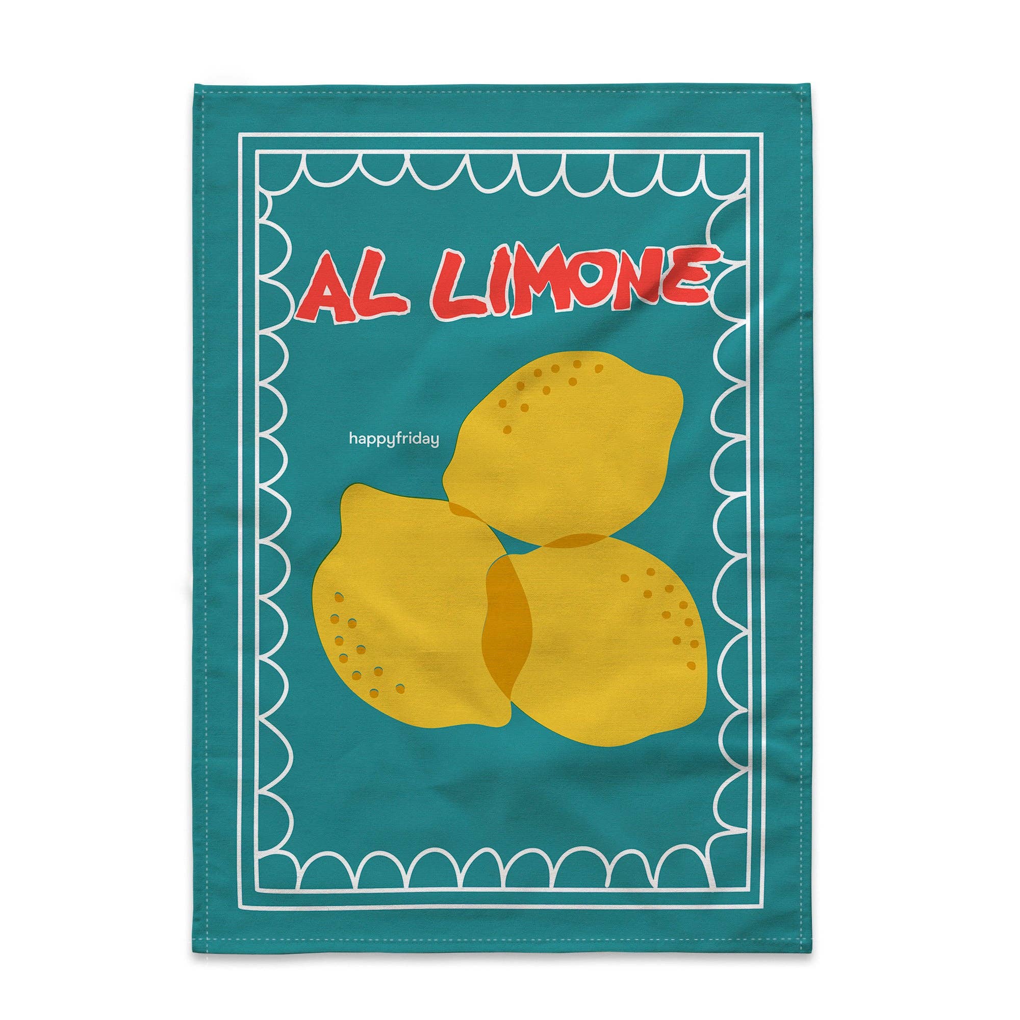 Lemon Fish Geschirrtuch 2 Stk 70x50 cm