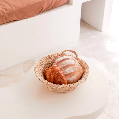 Gewebte Raffia-Schale 'RAGA' S