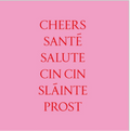 Cocktailservietten Cheers