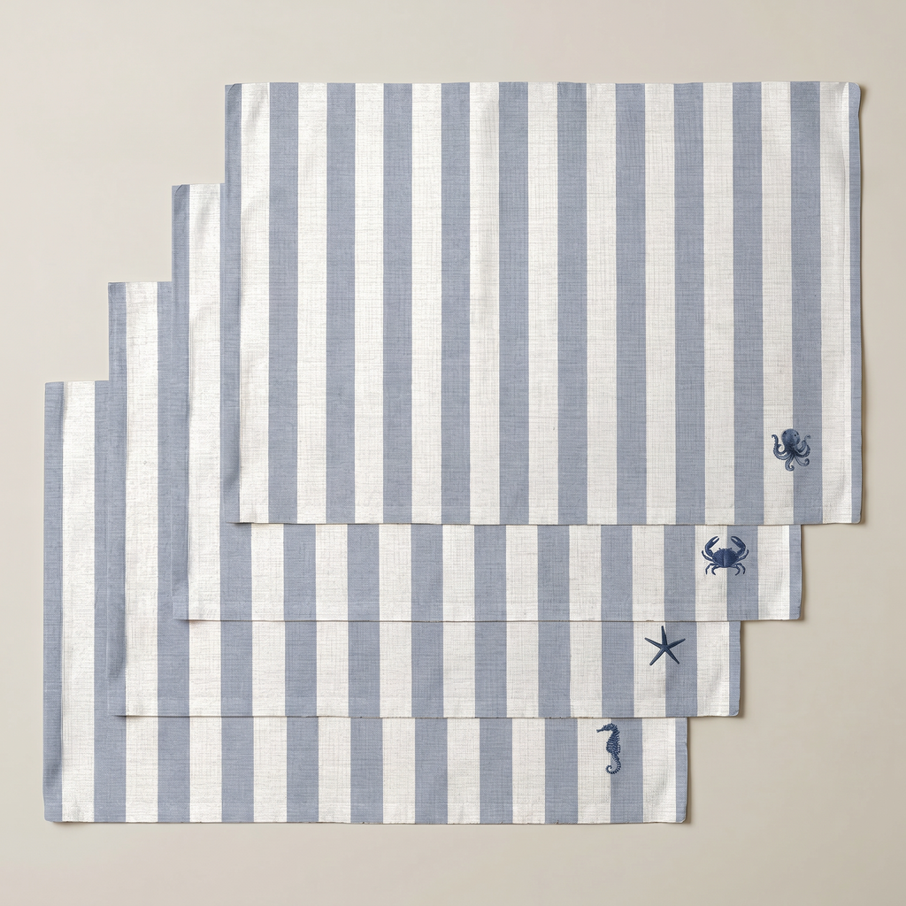 Fleckabweisendes Platzset, 4er-Pack Seleni Marino