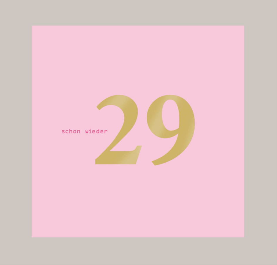 Servietten 'Schon wieder 29'