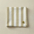 Packung mit 4 Seleni-Servietten, Ocker