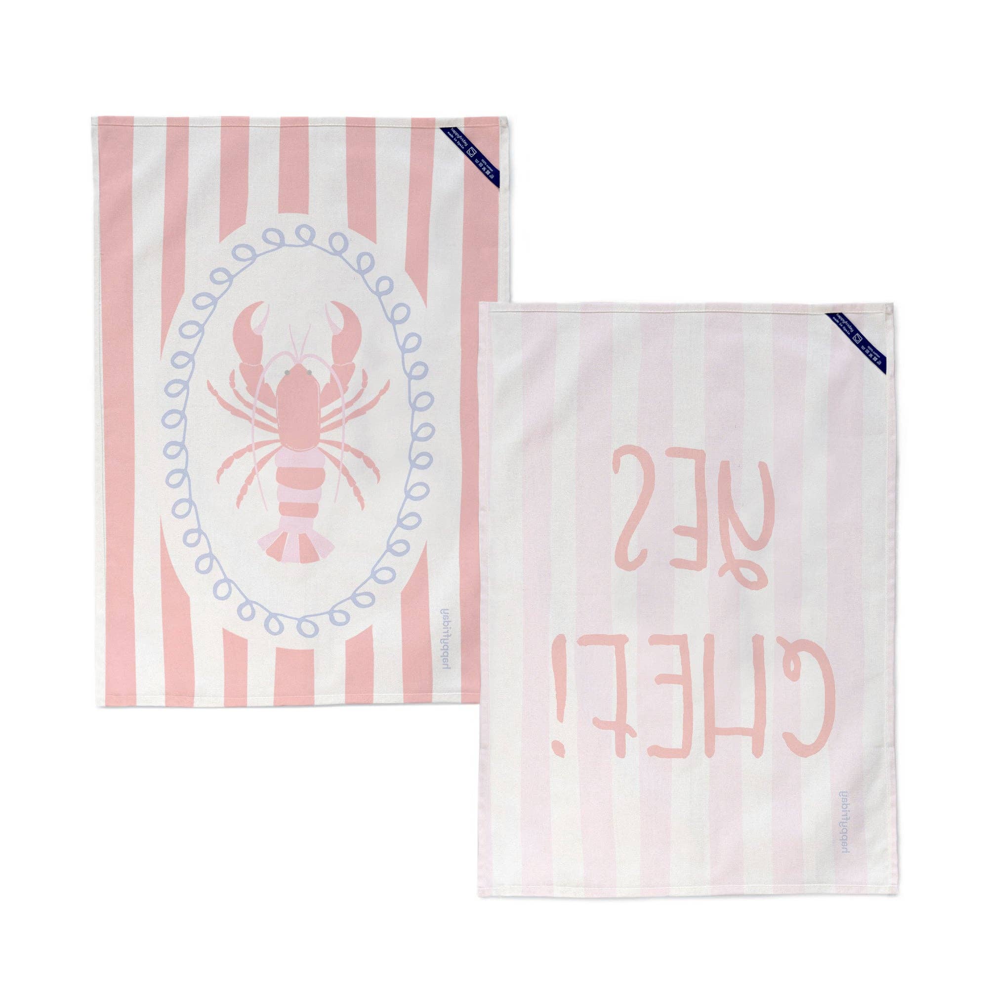 Chef Geschirrtuch 2 Stk 70x50 cm