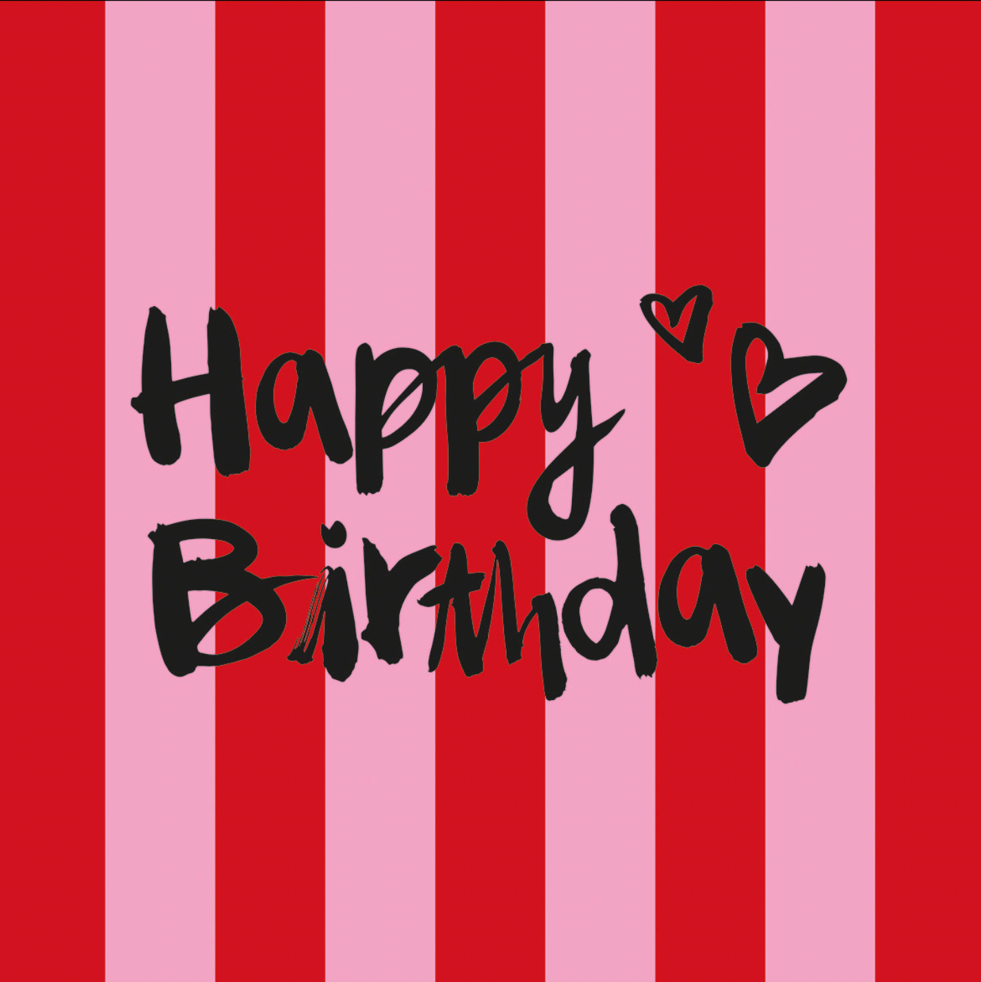 Papierservietten 'Happy Birthday'