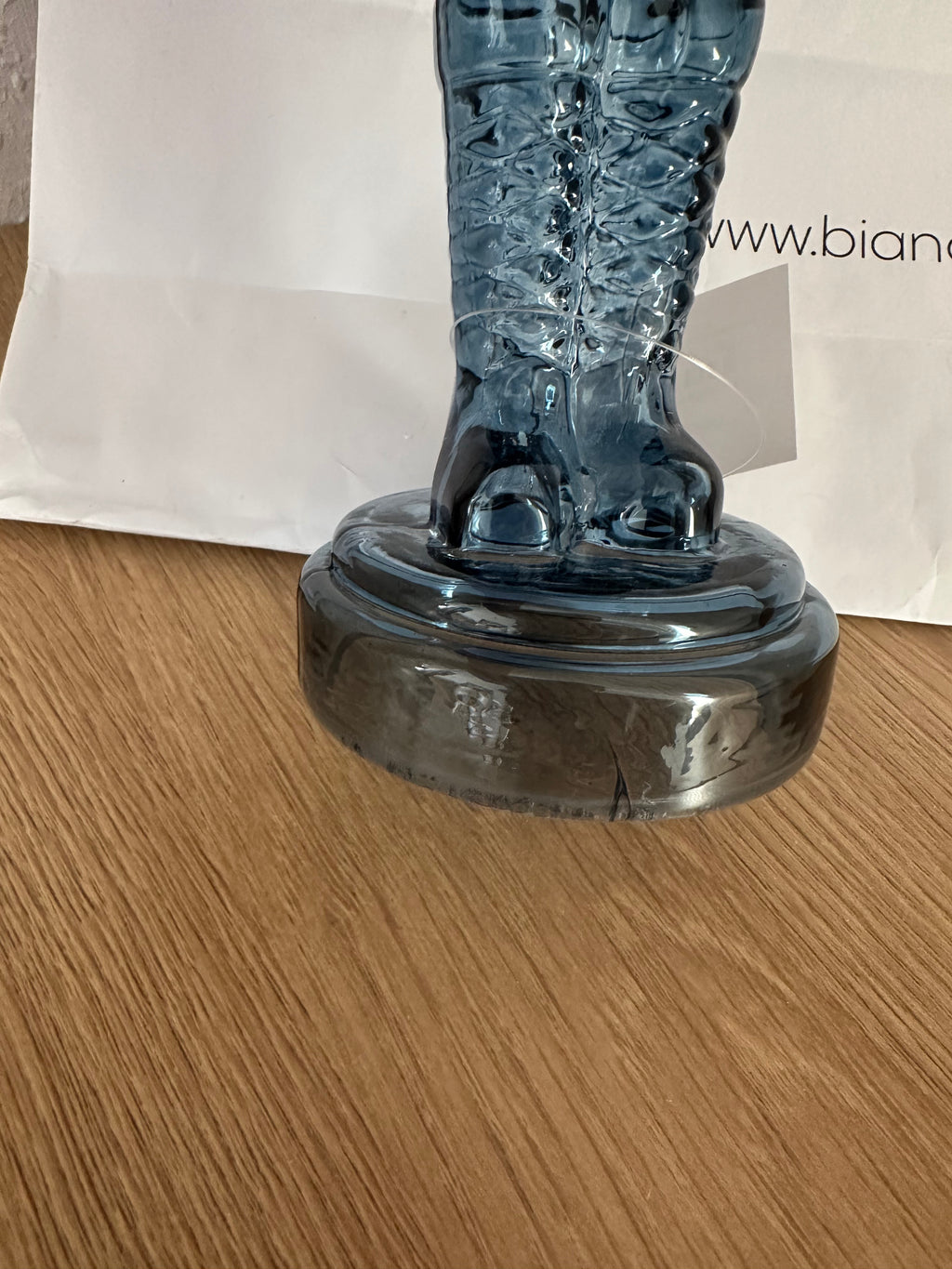 B-Ware Glas-Nussknacker 'Chubby'