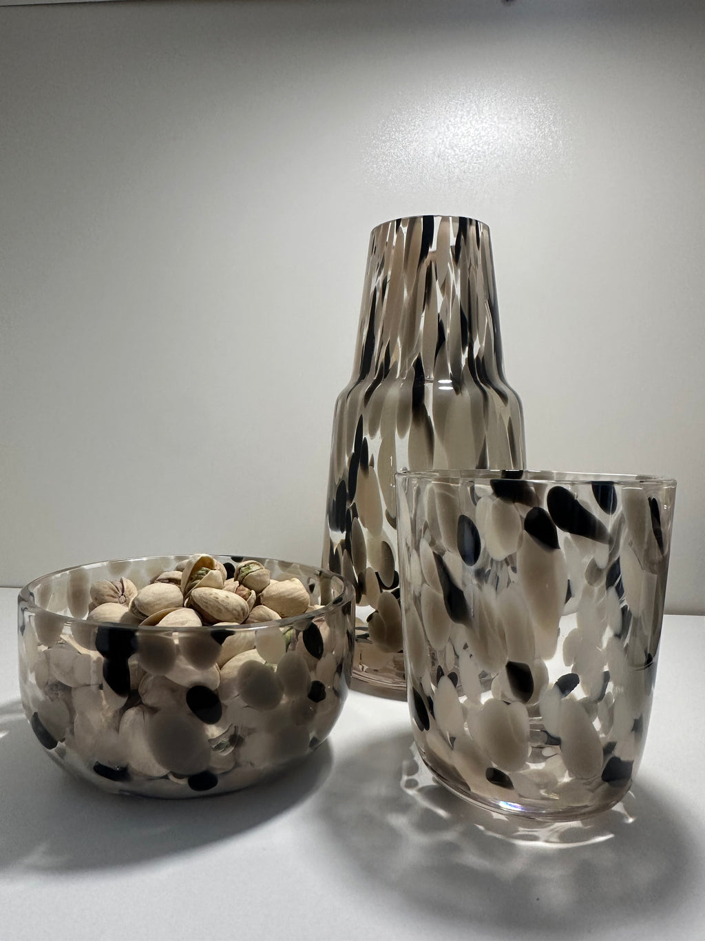 Nachtkaraffe aus Glas - Dunkel