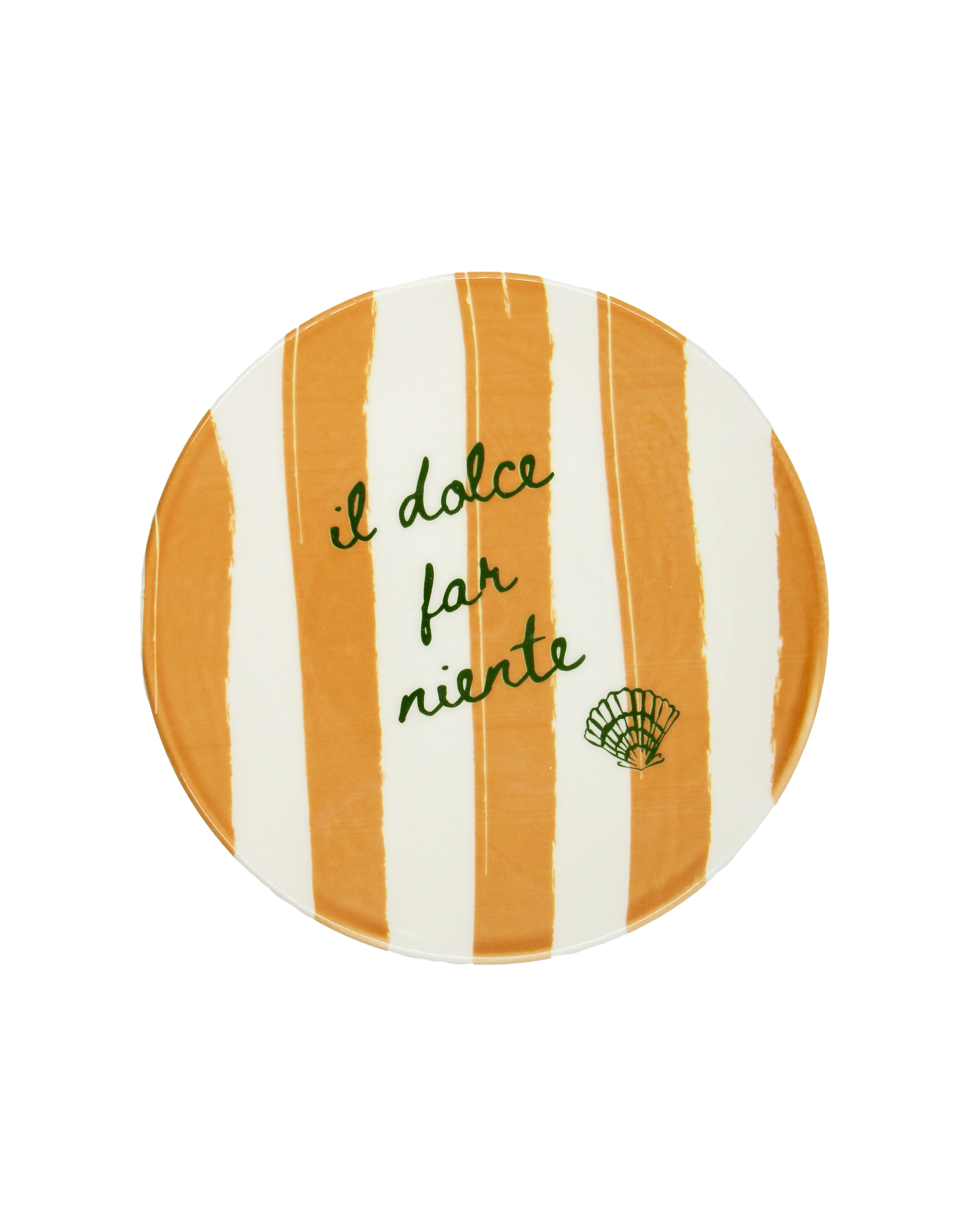 Teller_Il_Dolce_Far_Niente_gestreift