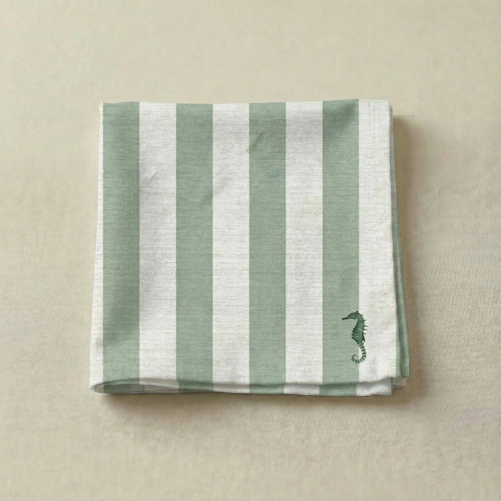 Packung mit 4 Seleni-Servietten, grün