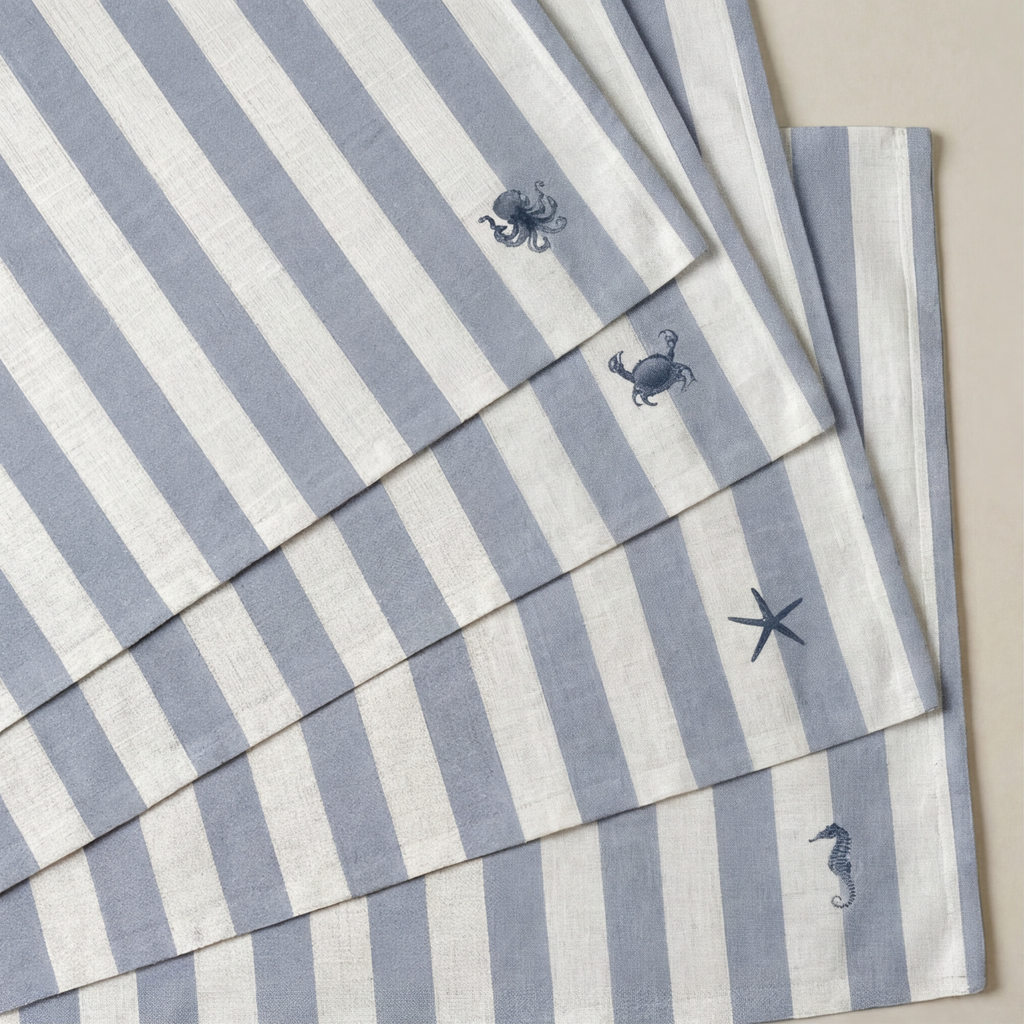 Fleckabweisendes Platzset, 4er-Pack Seleni Marino