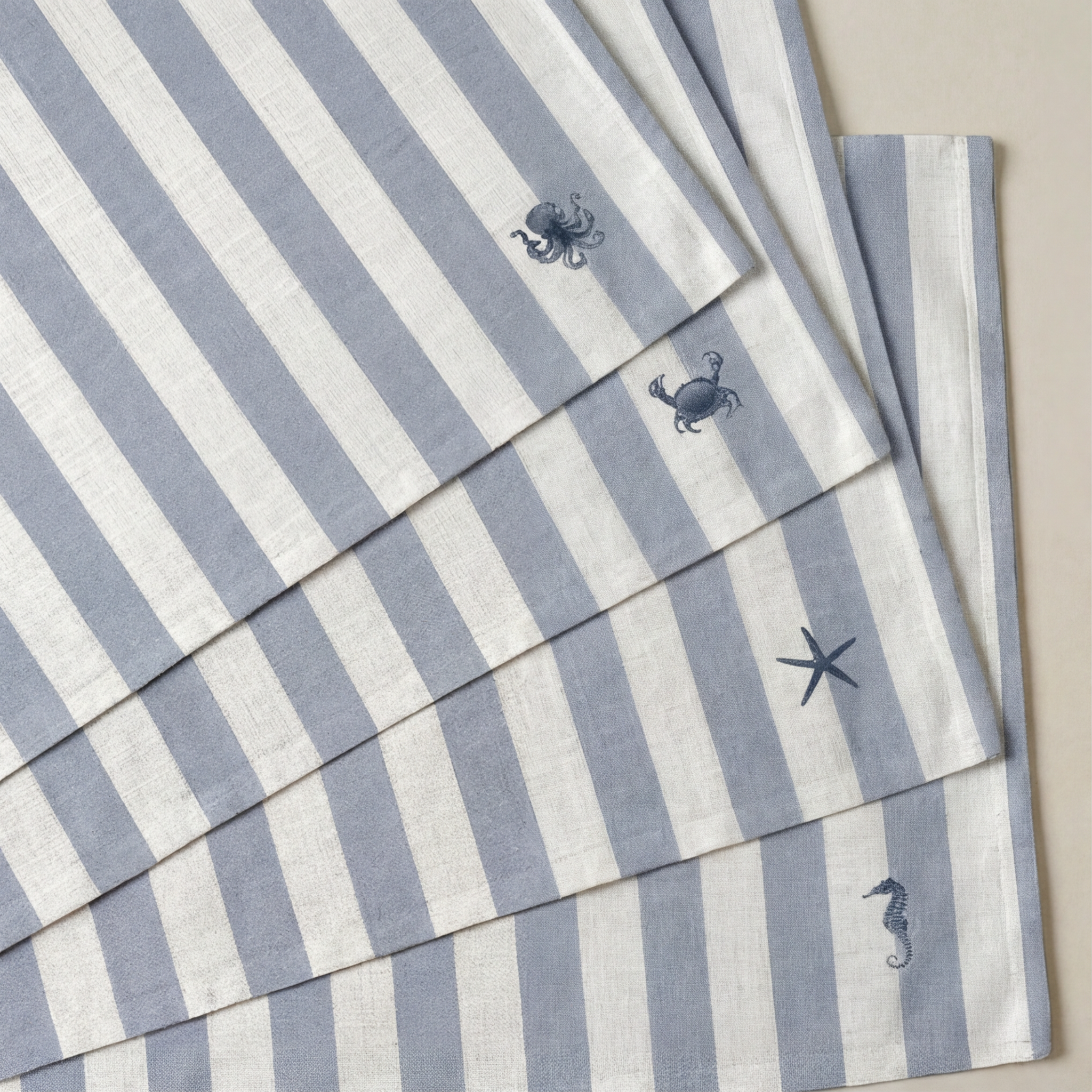 Fleckabweisendes Platzset, 4er-Pack Seleni Marino