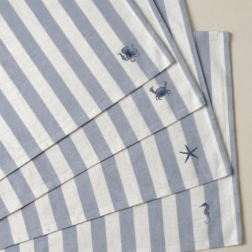 Fleckabweisendes Platzset, 4er-Pack Seleni Marino