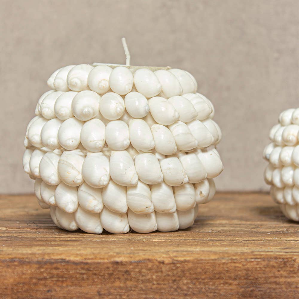 Muschel-Teelichthalter 'Ayu' M