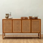 Rechteckiges Tablett Rattan 'AMAHAI'