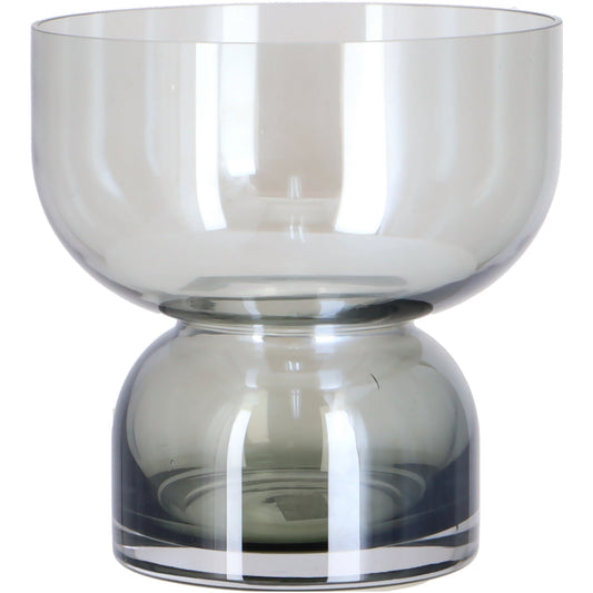 Glas Schale "Noelia" auf Fuß
