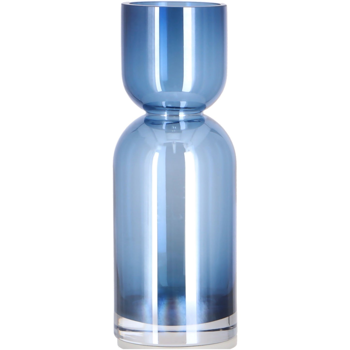 Glas Vase "Noelia" D10cm H21