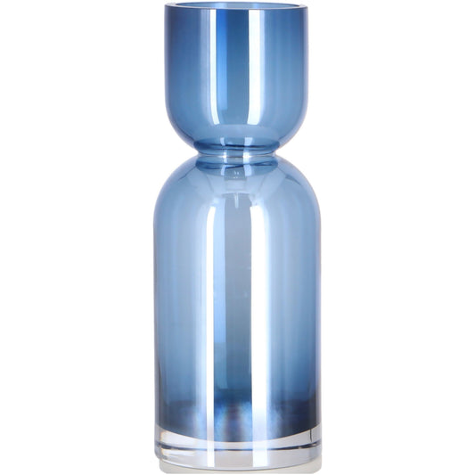 Glas Vase "Noelia" D10cm H26